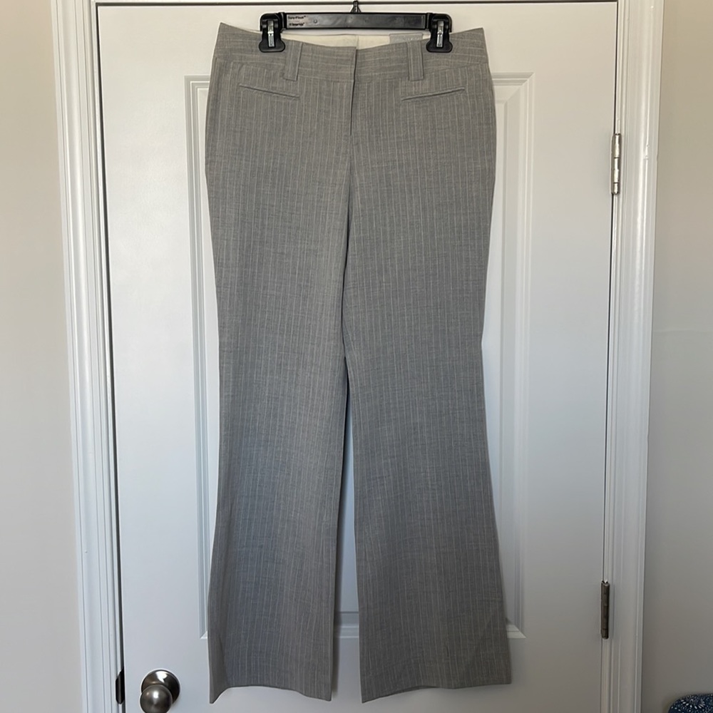 Star Brand Grey Pin Stripe Pants